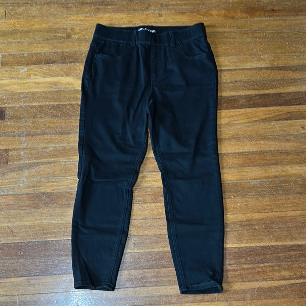 Maurice’s Super High Rise Black Skinny Jeans, Medium (Short)